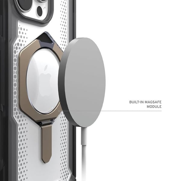 Coque - UAG - Plasma XTE MagSafe - Optimal beskyttelse - Elegant - Ash Titanium