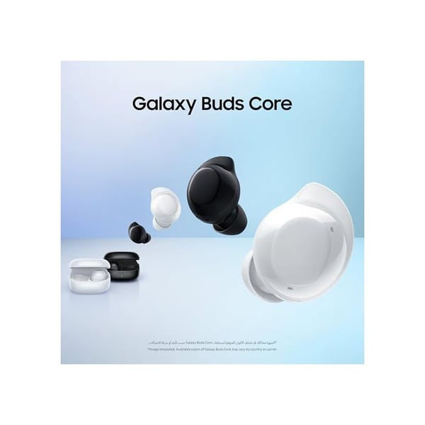 Langattomat kuulokkeet - SAMSUNG - Galaxy Buds Core - Aktiivinen ANC - Bluetooth 5.4 - IP54 vesitiivis