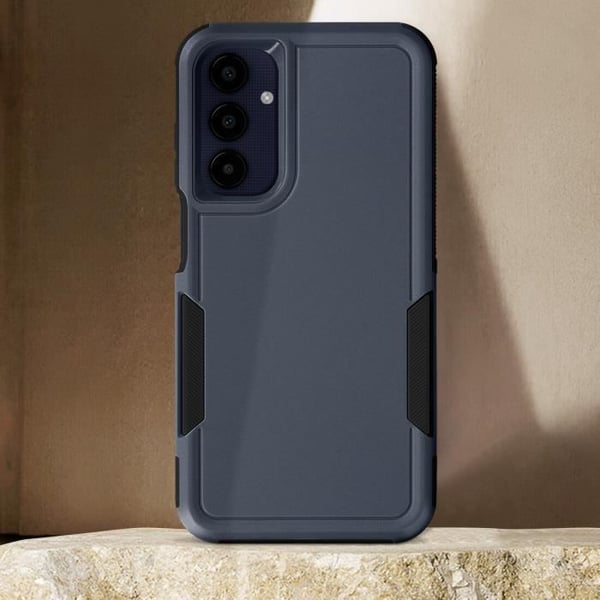 Samsung A25 5G Stötsäkert fodral - AVIZAR - Styv silikon - Midnattsblå