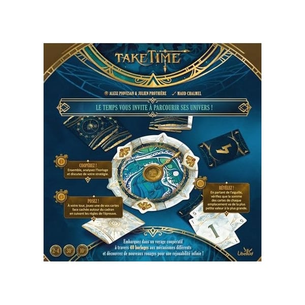 Ta Tid - Sällskapsspel - ASMODEE - BTT01FR - Röd - Från 10 år