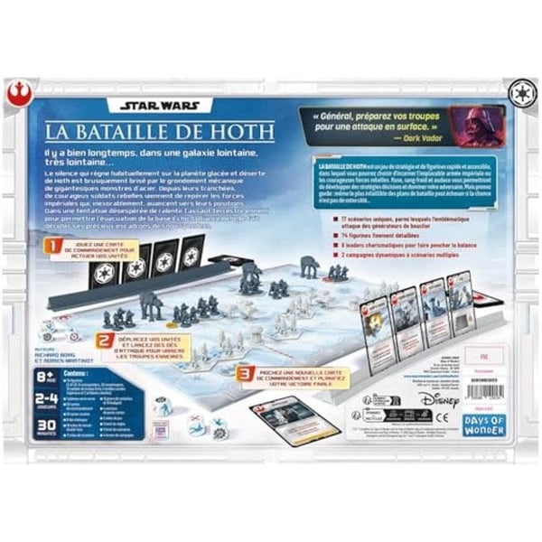 Strategispel Asmodee Battle of Hoth