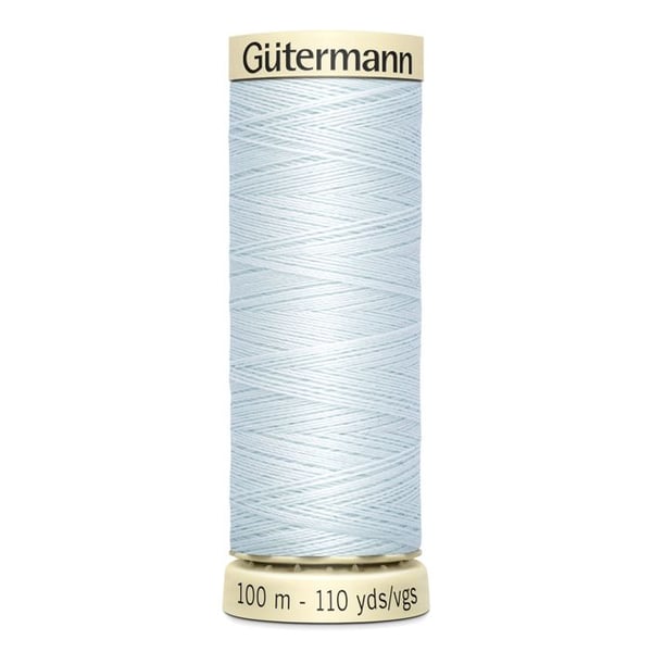 Tråd 100% polyester Gutermann 1 Spole - Att 193 - ljusblå