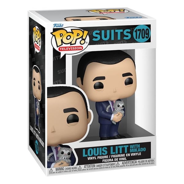 Figurine Funko Pop! N°1709 | Suits | Louis Litt Med Mikado