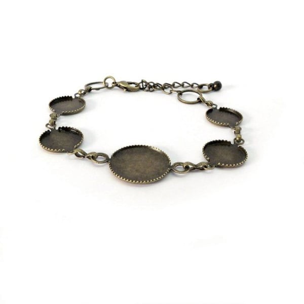 Graine Créative - Armband att dekorera Rund Brons