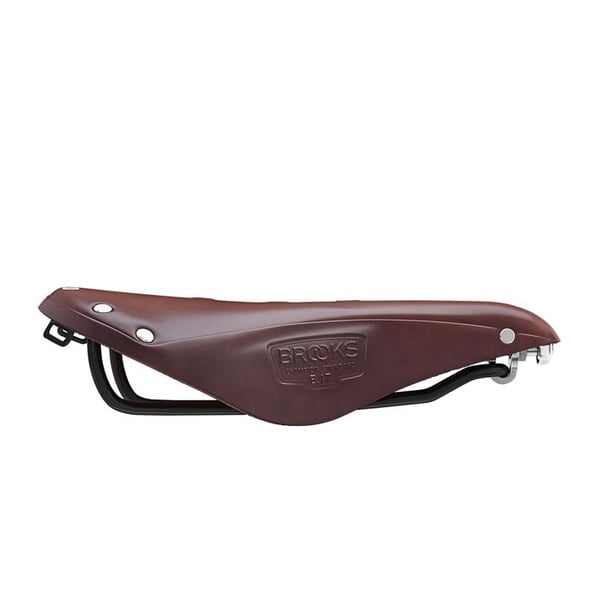 Cykelsadel - BROOKS - B17 Classic - Läder - Stål - Brun