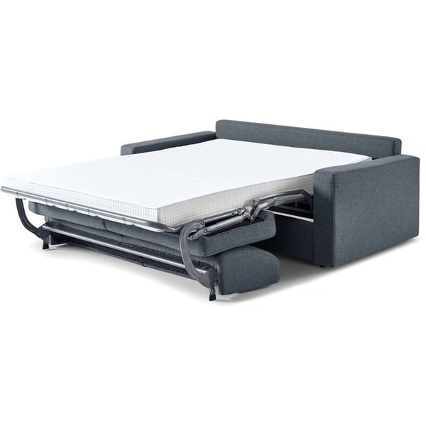 Express konvertibel soffa i tyg "Diana" - Sängplacering 140 cm - 3 platser - Grå