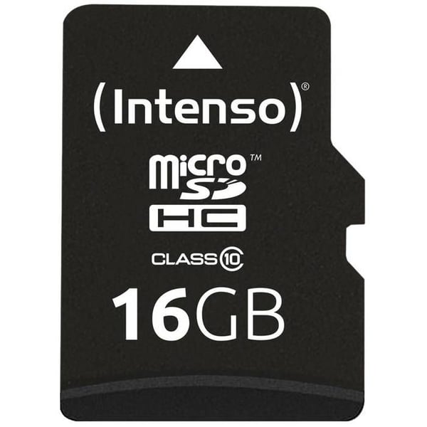 Intenso High Performance 16 GB Class 10 microSDHC-kort med SD-adapter