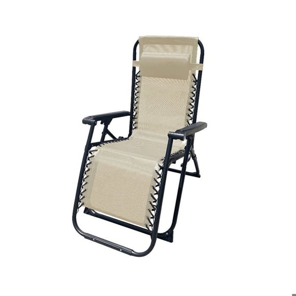 Liggande utomhus trädgårdsloungestol 90 x 108 x 66 cm Röd - Marbueno