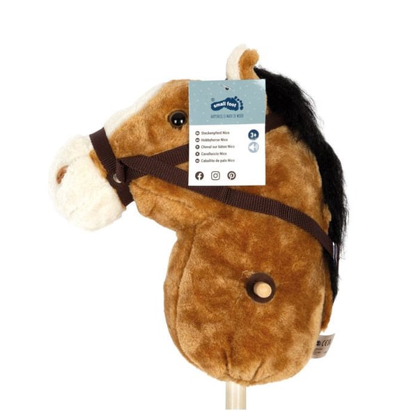 Cheval Hobby Nico - PIENTÄ JALKA - Puulelu - Ruskea - Ääniefekti - Yhdiste