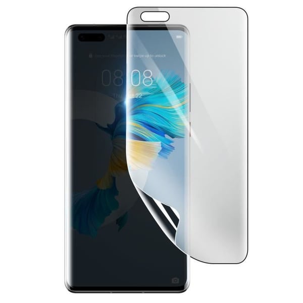 Skärmskydd - 3MK - Huawei Mate 40 Pro Plus - Stötsäker Hydrogel - Genomskinlig - Reptålig