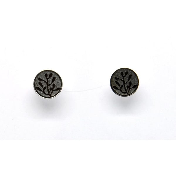 Demiim - Örhängen Turis Lövverk (1 cm)