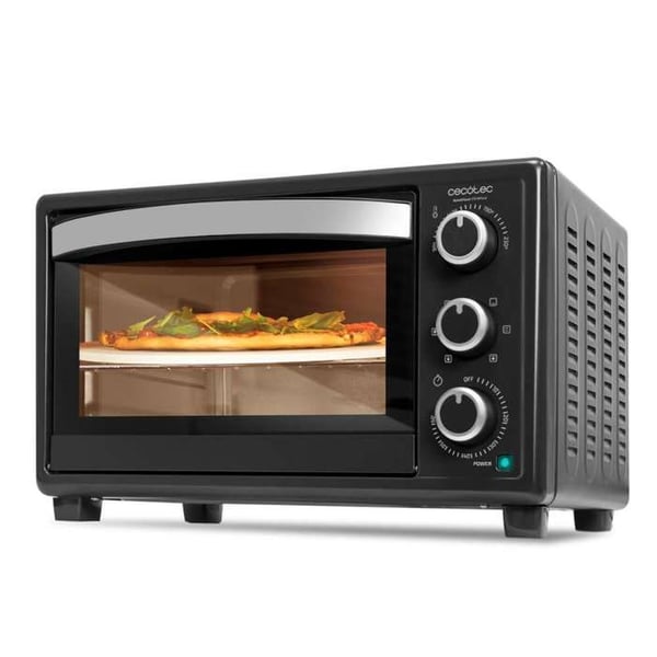 Cecotec Bordovn Bake&Toast 2600 Sort 4Pizza, 26 L, 1500 W
