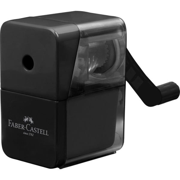 Pennvässare - FABER-CASTELL - Manuell - 1 hål - Svart - För pennor upp till 8,4 mm