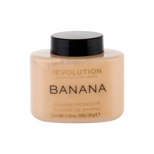 Puder - Makeup Revolution London - 32g - Banan - Vegansk - Alla hudtyper