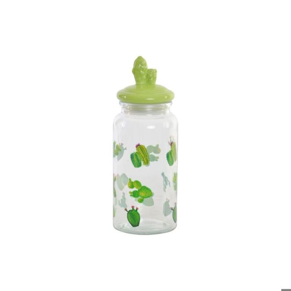 Flaska - DKD HOME DECOR - Standard - Flerfärgad - Keramik och Glas - 10,5 x 28 cm