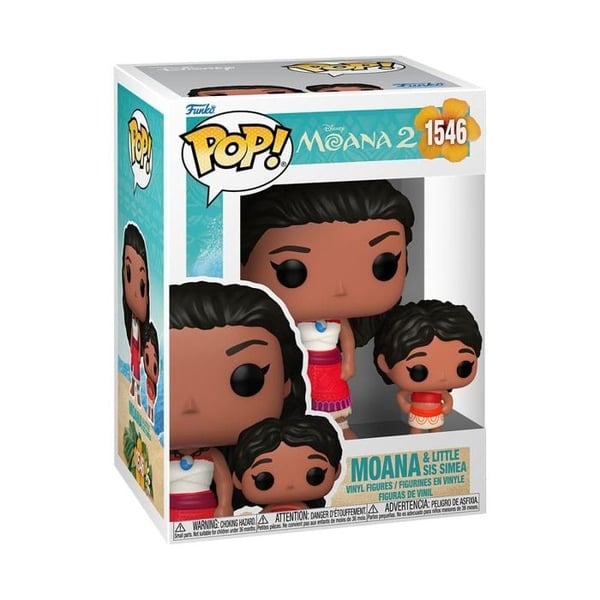Figurin - FUNKO - Vaiana och Simea - 9 cm - Duo - Blandad - Från 3 år