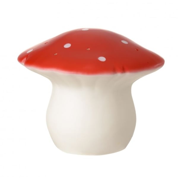 Mellem model rød svampelampe - Egmont Toys - LED natlampe 6 Watt