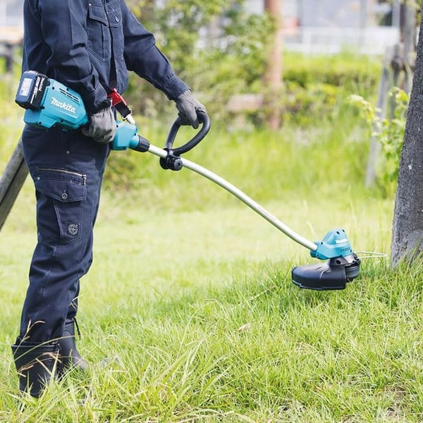 MAKITA 18V Borstlös grästrimmer - Li-ion - Sektor - Skyddsstång - ADT-teknik