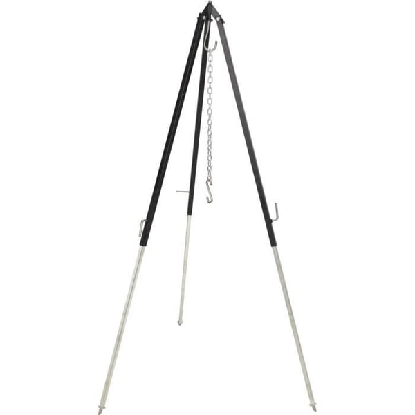 Kolgrill - AMBIENS - Stativ 150 cm - Stål - Svart - Utan termometer