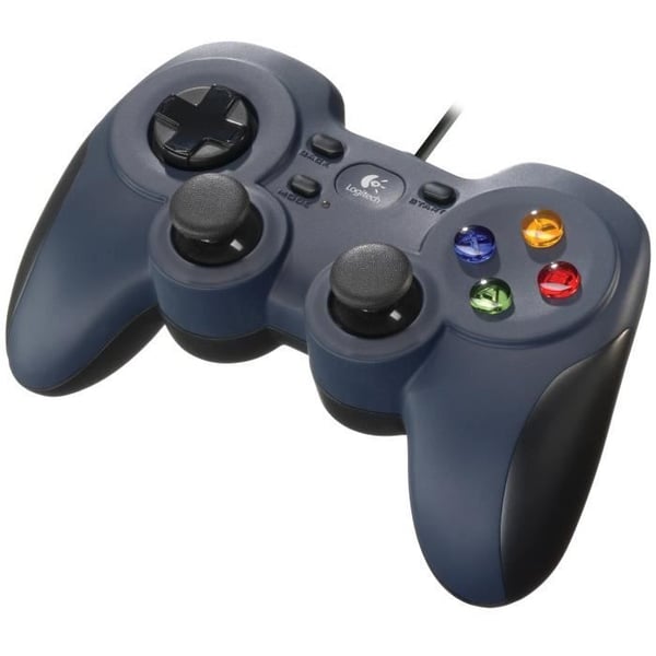Manette PC - Logitech G - Gamepad F310 - Trådbunden - Blå