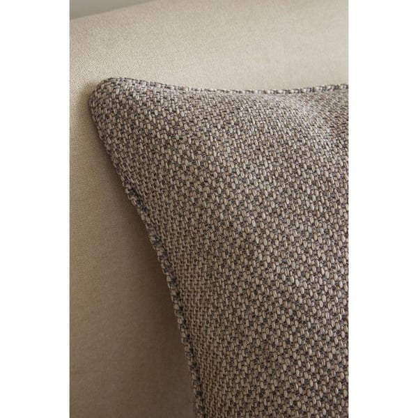 Avtagbar kudde med piping 50 x 50 cm Polyester jacquard "Atlas" Fila d'Ariane