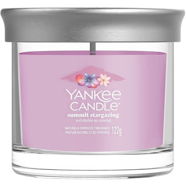 YANKEE CANDLE Ljuslykta liten i glas Signature Summit Stargazing