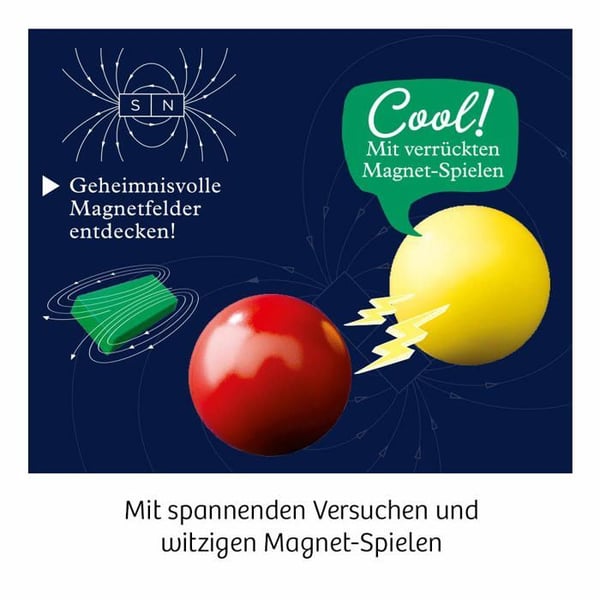 KOSMOS Rolig Vetenskap - Magneternas Magi - Från 3 år - Blandat - Utbildningsspel