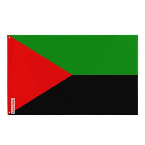 Flagga - Martinique - 120 x 180 cm - Polyester - Tryck på fram- och baksidan - Öglor i metall