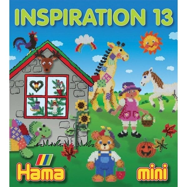 Hama - Inspirationshäfte mini (små pärlor Ø2,5 mm) N° 13