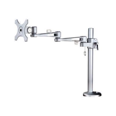 LCD-skärmstöd för NEWSTAR skrivbord - Silver - 10" till 30" - Justerbar höjd