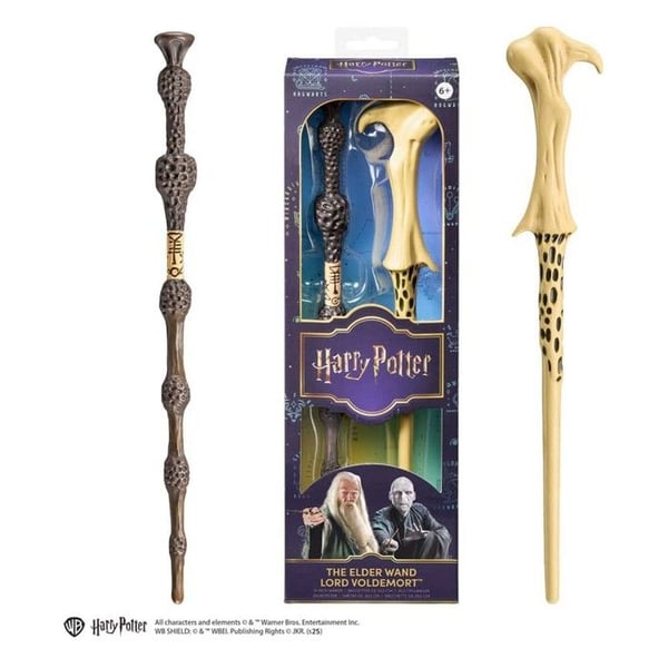 Baquetter - NOBLE COLLECTION - Den äldre och Lord Voldemort - 30 cm - 2-pack - Unisex