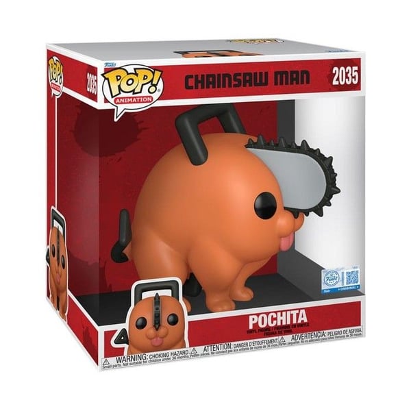Figurine Funko Pop! Jumbo N°2035 | Chainsaw Man | Pochita