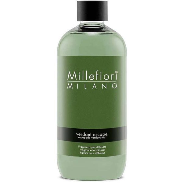 Millefiori Milano Påfyllning av Doft för Diffusor Verdant Escape, 500 ml