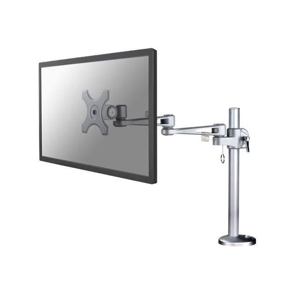 LCD-skärmstöd för NEWSTAR skrivbord - Silver - 10" till 30" - Justerbar höjd