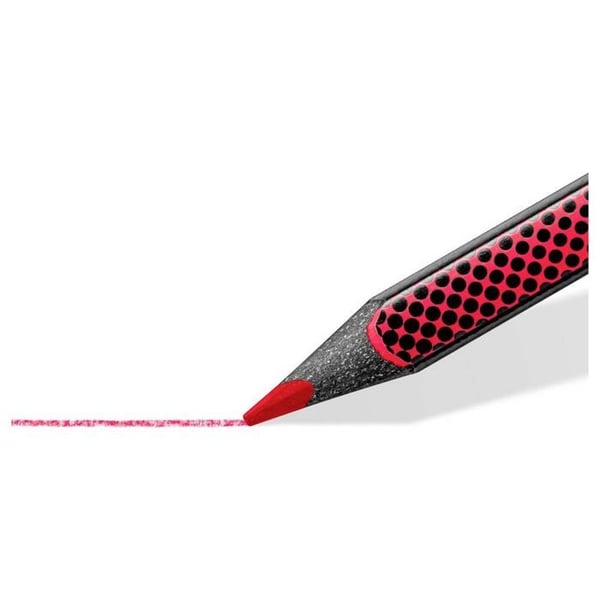 Färgpennor - NORIX - Fodral med 24 - Stift 3,0 mm - Blandade färger - Skrifkomfort