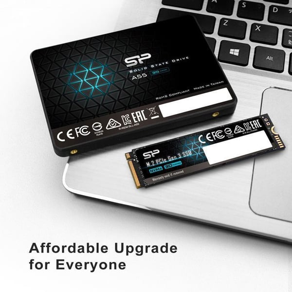 Intern SSD - Silicon Power - Ace A55 1To - SATA III 2.5" 3D NAND