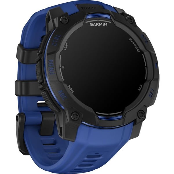 Smartklocka - GARMIN - Instinct 3 - 1,2" - 45 mm - Amoled - Svart/blå