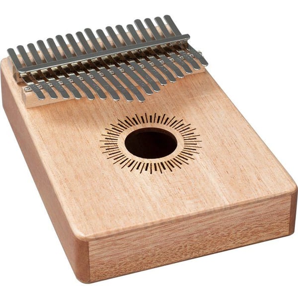 Sela SE 245 Kalimba Mahogny 17 Natural med skyddsfodral