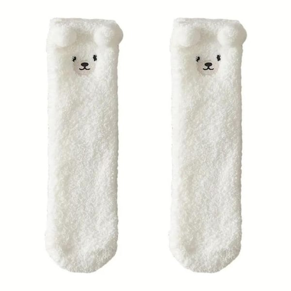 Fleece Socks - SHOP-STORY - TEDDY SOCKS - Mjuka - One Size - Bekväma