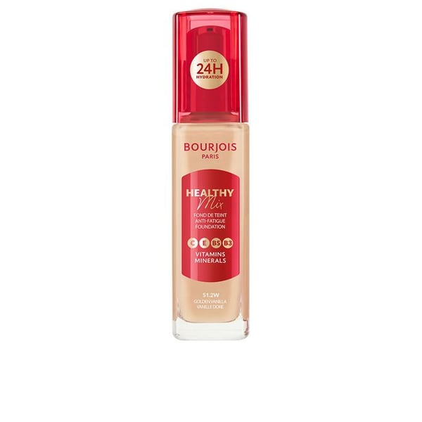 Foundation Fluid HEALTHY MIX makeup base #51.2W-Golden Vanilla 30 ml