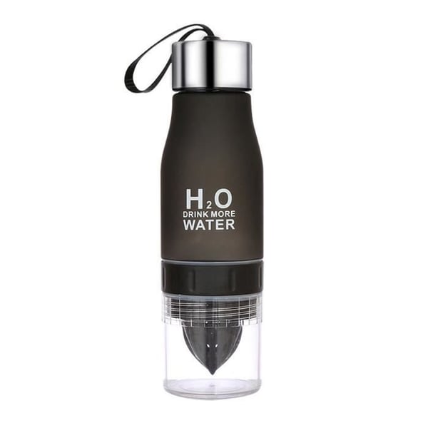 Vattenflaska - H2O - BK 582 - 700ML - Plast - Blandad