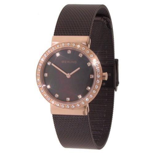 Kvinnotelefon - BERING - 10729-262 - Skinande roséguld - Tunn design - Kvarts