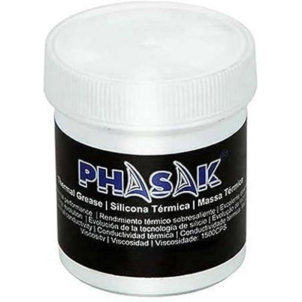 Termisk fett - PHASAK - DTA 050 - 50 g - Vit - Tillverkarens garanti