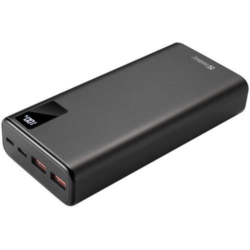 Powerbank - SANDBERG - 420-59 - 20000 mAh - Aluminium - USB-C PD 20W & USB-A