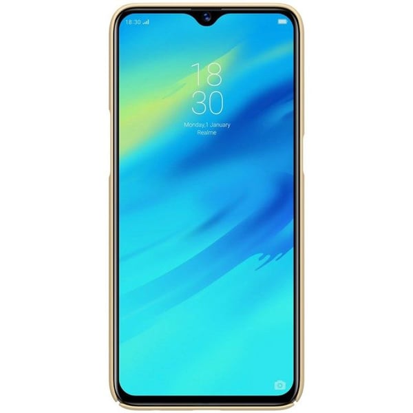 Nillkin Super Frosted Shield - Fodral för Realme 3 Pro (Realme X Lite) (guld)