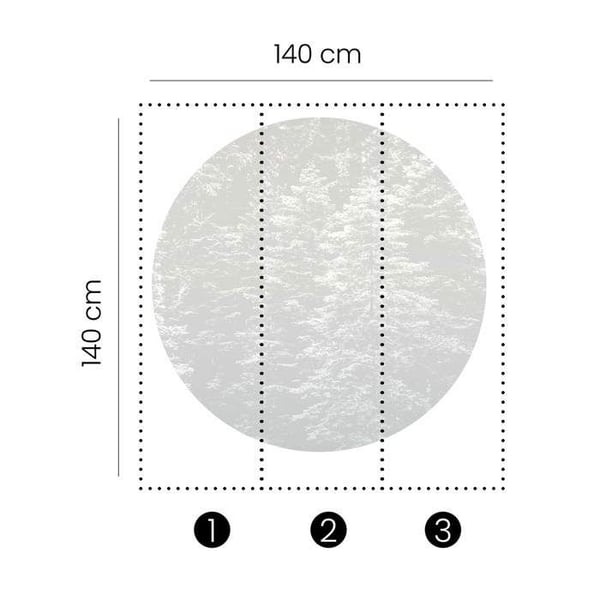 Fototapet 2553N-71 digitaltryck natur landskap 1,5 x 2,7 m Erismann Fashion for Walls digital grå