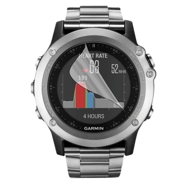 Skärmskydd för Garmin Fenix 3 [Pack 6] Ultratin skyddsfilm i plast Phonillico