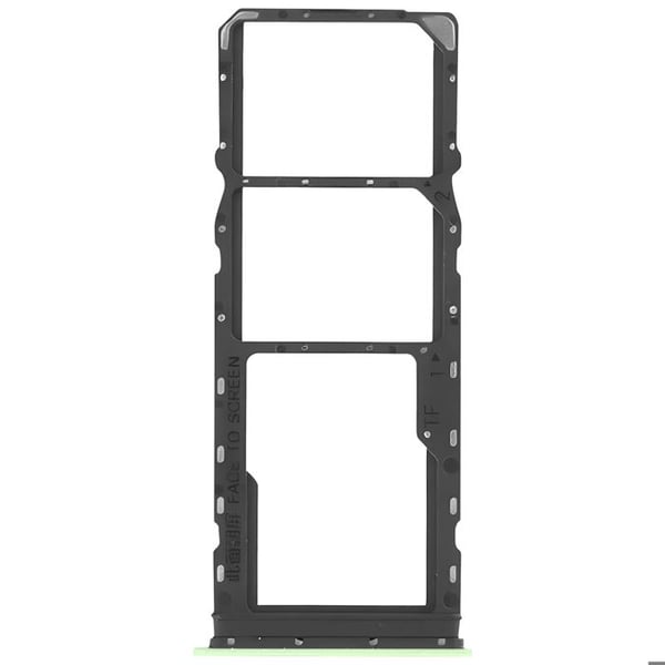 Dual Nano SIM / Micro-SD ersättningsfack för Redmi A5 4G svart / grön