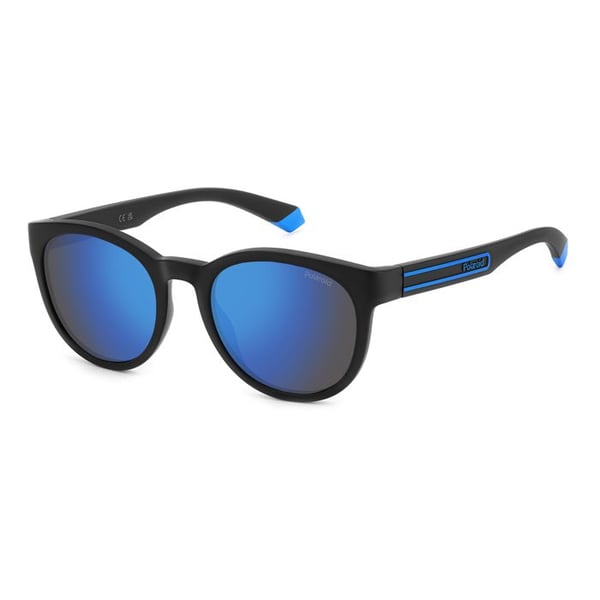 Sunglasses POLAROID PLD 2150/S 52/20/140 OY4 BLACK AZURE POLYCARBONATE RAMAR UNISEX POLAROID PLD 2150/S BLACK
