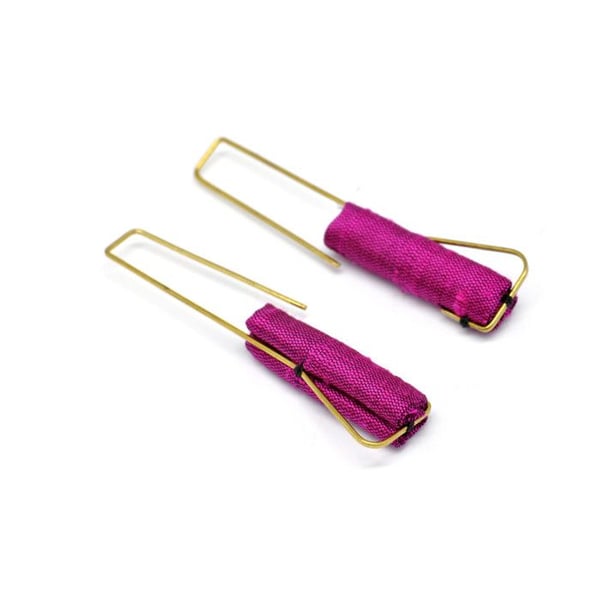 Tegumenti - Fuchsia örhängen